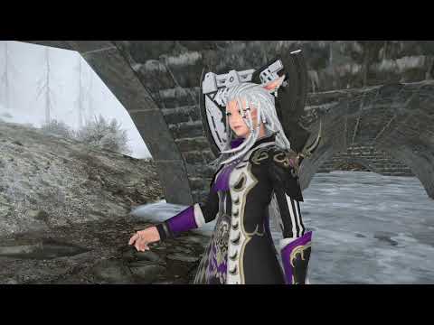 Footprints in the Snow | #FFXIV A Realm Reborn MSQ #144 feat. Setzer #FFVI