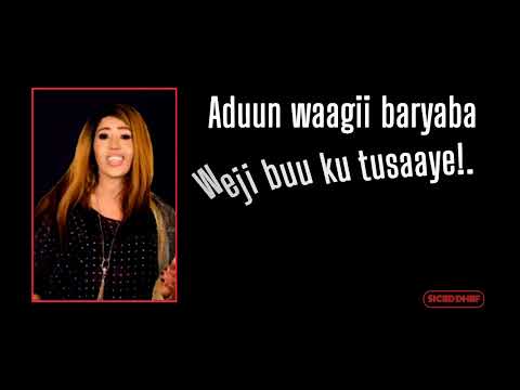 IDIL BARKHAD | WIILASHII INDHAHAYGOOW | GREAT SONG WITH LYRICS 2025.