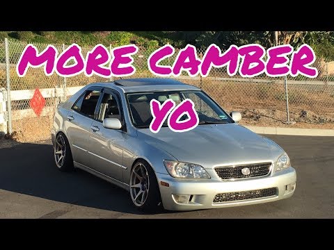 How to give your IS300 MORE CAMBER!!!!