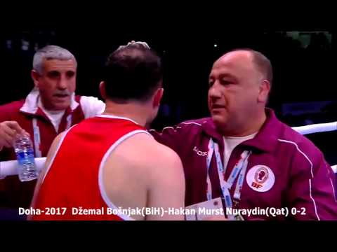 X27 BH BOKS-Ramiz Aljić / /Bošnjak(BiH)-Hakan Murst(Qat) 0:2