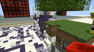 very small non-seamless hidden tree door!