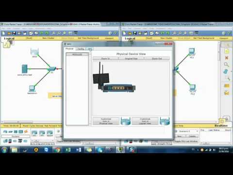 Maira Zambrano-Cisco CCNA_1:10.4.1.3 Packet Tracer Multiuser Implement Services Server Side