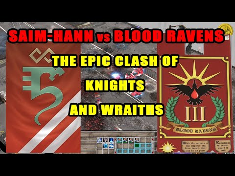 Eldar Saim Hann vs Blood Ravens - The Epic Clash of Knights and Wraiths - Warhammer 40k