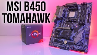 MSI B450 Tomahawk Motherboard Review