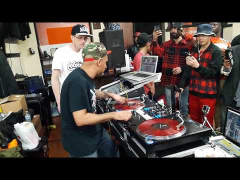 Freestyle Scratching DJ Stretch and DJ DP One
