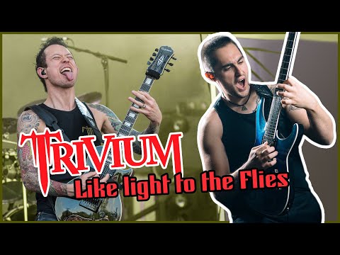 Trivium - Like light to the flies solo tutorial!