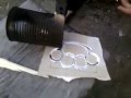 Как сделать кастет из свинца в домашних условиях/How to make brass knuckles 