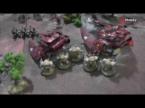 Warhammer 40K SALEM - Craftworlds Eldar vs Dark Angels