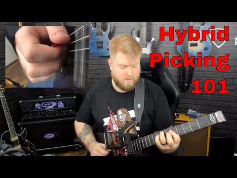 How To Hybrid Pick? | Hybrid Picking Technique Guitar Lesson | Part 1