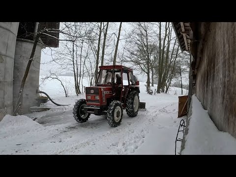 First Snow on the Farm