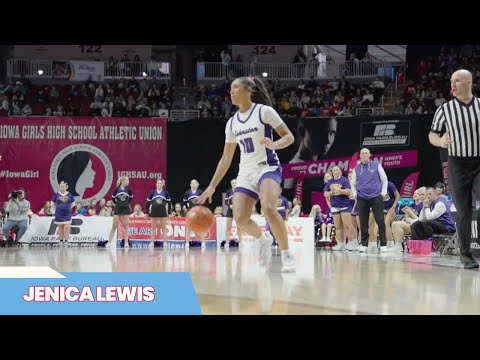 Jenica Lewis Dominates Iowa Basketball