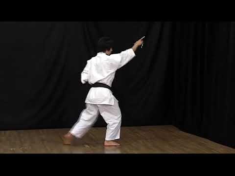 Kyokushin-kan Weapon Kata - Tawada no Sai Sho 多和田のサイ小