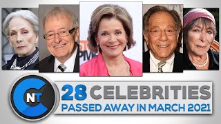 List of Celebrities Who Passed Away In MARCH 2021 | Latest Celebrity News 2021 (Breaking News)