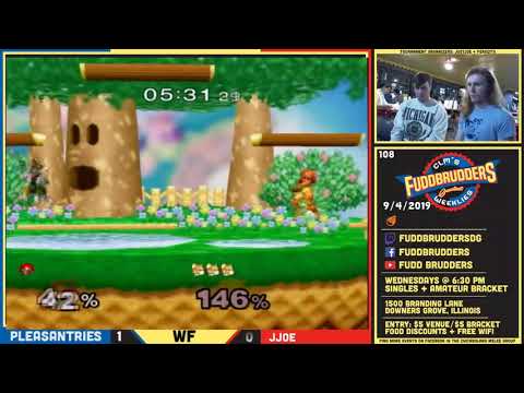 SSBM JustJoe vs Pleasantries FuddBrudders 108