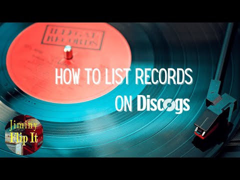 Wie man Schallplatten auf Discogs zum Verkauf anbietet