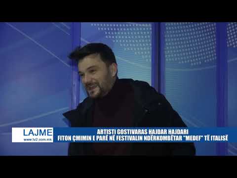 ARTISTI GOSTIVARAS HAJDAR HAJDARI FITON ÇMIMIN E PARË NË FESTIVALIN NDËRKOMBËTAR "MEDEF" TË ITALISË