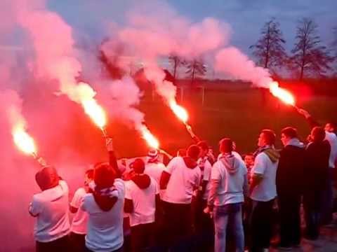 GKS Sompolno - Błękitni Helenów Oprawa kibiców