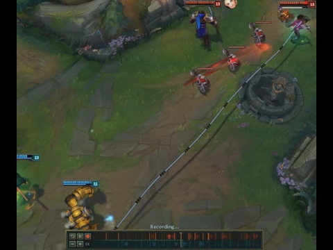 7.1 Blitzcrank Grab vs Katarina Shunpo