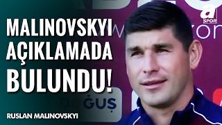 Trabzonspor’un Yeni Transferi Ruslan Malinovskyi İlk Kez Konuştu
