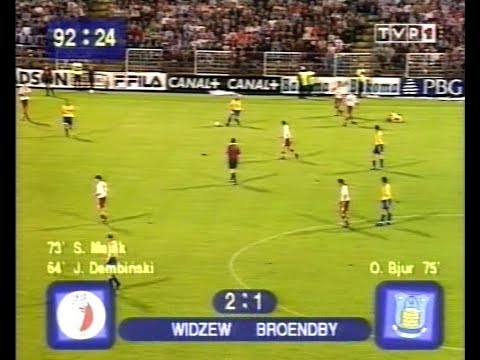 Widzew Łódź - Broendby Kopenhaga 2-1 CAŁY MECZ.