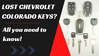 Chevrolet Colorado Key Replacement - How to Get a New Key. (Tips to Save Money, Costs, Keys & More.)