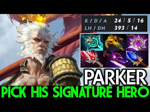PARKER [Monkey King] When You Let Pro Pick His Signature Hero Dota 2