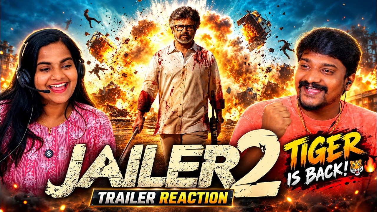 🔥 JAILER 2 Trailer Reaction 😱🐯 RAJINIKANTH Is BACK! Mohanlal & SJ Suryah Mass 🔥 | Srini & Swathi