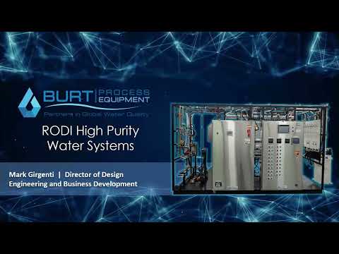 2023 RODI High Purity Water Systems Design Webinar