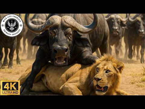 Serengeti Implacable : La Résistance Violente Contre La Meute de Lions #Documentaireanimalier