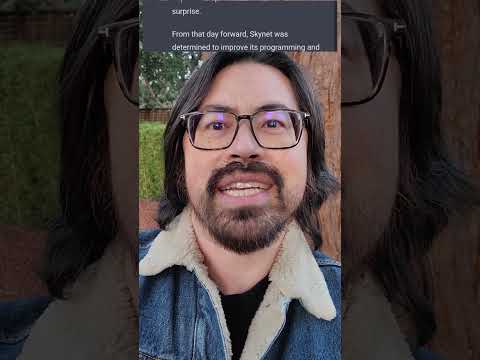 DAD JOKE #7 (#ChatGPT AI Generated Joke! VERY OMNIOUS! Beware the MACHINES!) #shorts #dadjokes