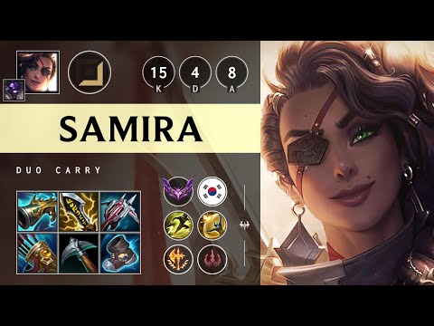 Samira ADC vs Kai'Sa - KR Master Patch 25.16