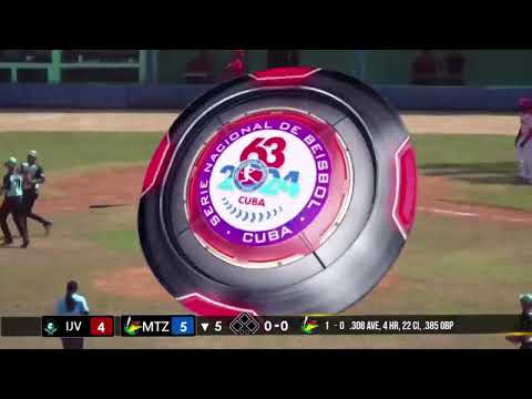 Triple Play Histórico de la Isla de la Juventud ante Matanzas (Récord en Series Nacionales)