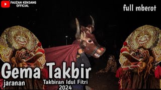 Download lagu GEMA TAKBIR IDUL FITRI 2024 TERBARU |VERSI FULL JARANAN X BANTENGAN GEDRUK DOBEL | BASS GLER mp3