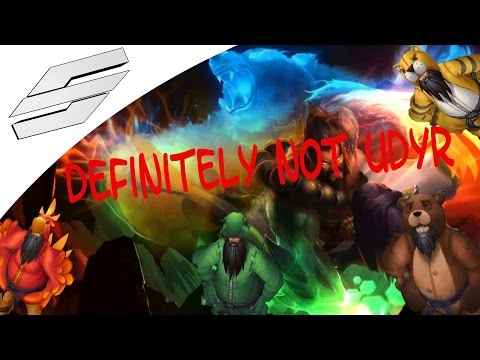 Definitely Not Udyr Skin ➤ Spotlight ➤ League Of Legends