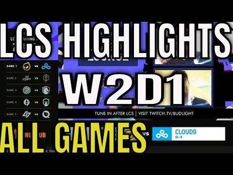 LCS Highlights ALL GAMES W2D1 Summer 2022 | Week 2 Day 1