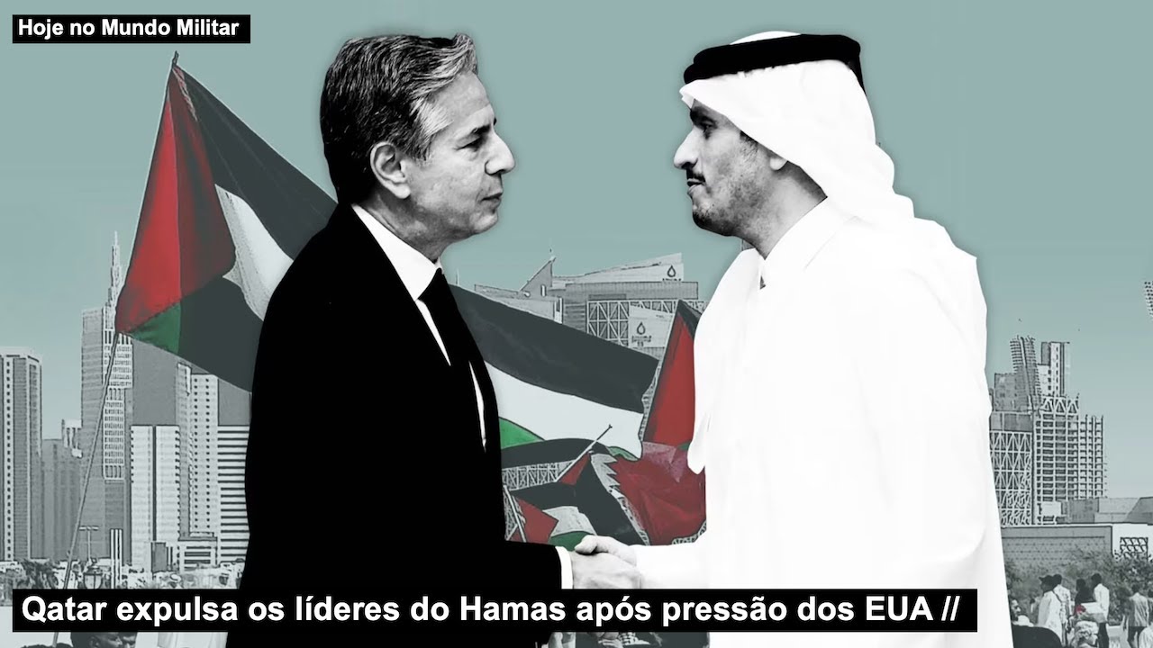 Qatar expulsa os líderes do Hamas após pressão dos EUA