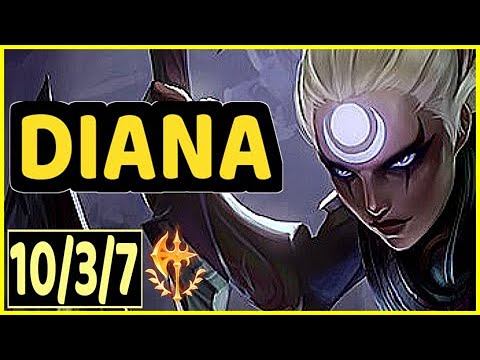 DIANA VS SEJUANI - 10/3/7 KDA JUNGLE GAMEPLAY