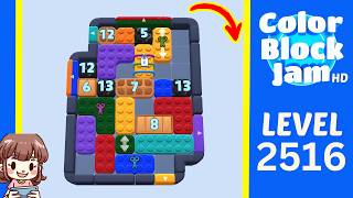 Solution du Niveau 2516 de Color Block Jam