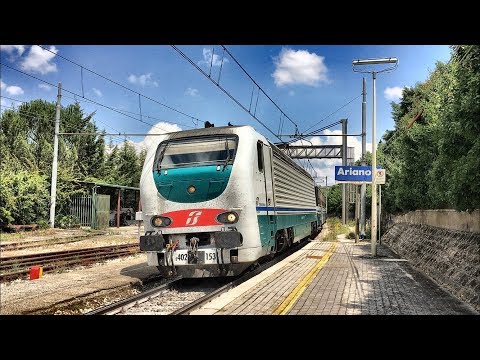 E402.153 sull’INVIO vuoto pellegrini Reggio Calabria C.le - Lecce,in transito ad Ariano Irpino
