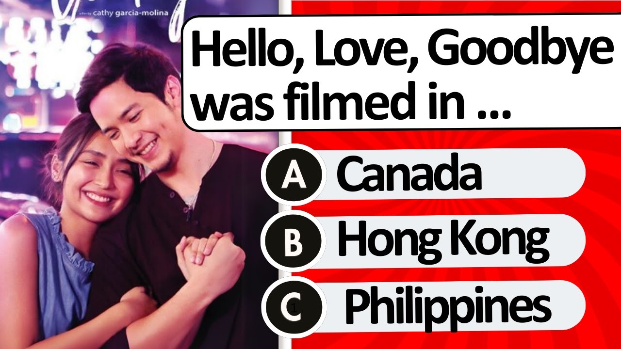 Hello, Love, Goodbye Movie Quiz Challenge (Answer this before watching Hello, Love, Again)