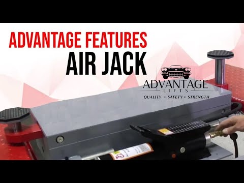 Advantage Lifts Rolling Air Jack (RJA)