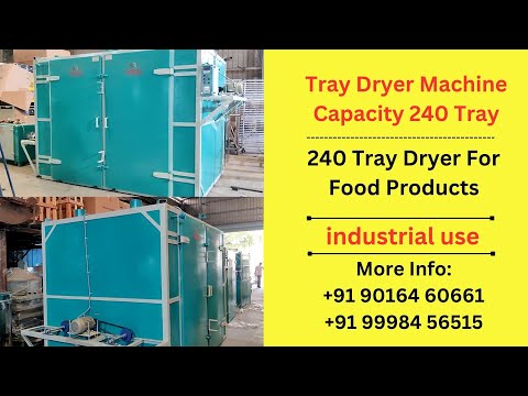 240 Tray Dryer video thumbnail