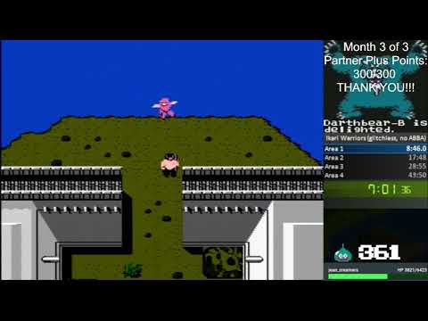 Ikari Warriors (glitchless, no ABBA) in 40:32 (New World Record)