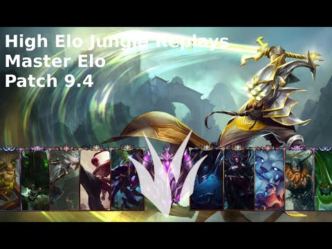 High Elo Jungle Replay | Master Yi (Funnel Strategy) | Master Elo | Patch 9.4 | (104)