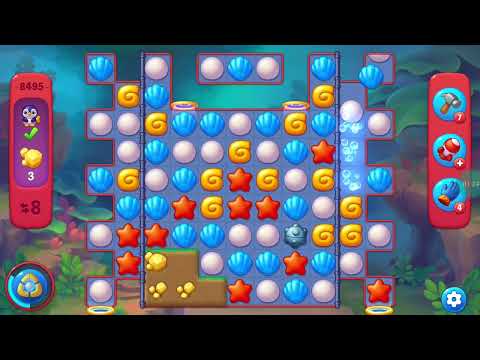 Fishdom Hard Level 8495 (with full horseshoe) @choraelmin