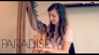 Paradise | Coldplay (Harp Cover)