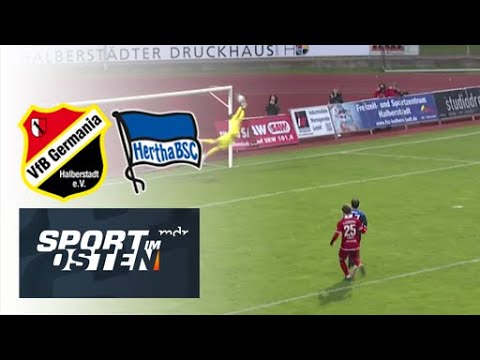 Germania Halberstadt punktet gegen Hertha II | Sport im Osten | MDR
