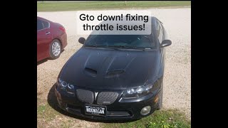 Working on the 2004 Pontiac GTO project that's having tps (Throttle Position Sensor) problems. (DIY)