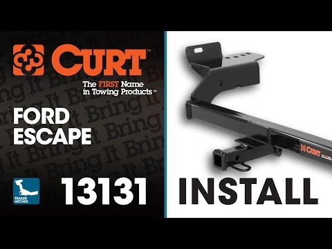 Trailer Hitch Install: CURT 13131 on a Ford Escape