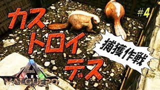【ARK: Survival Evolved】テイム回！カストロイデスは名前いじられがち#4_Valguero(バルゲロ)【ゆっくり実況】